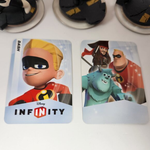 Disney Infinity Incredibles Lot Dash Mr Incredible Syndrome Figurines Cards - Picture 5 of 6